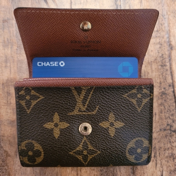 Louis Vuitton card case monogram unisex - Picture 2 of 6